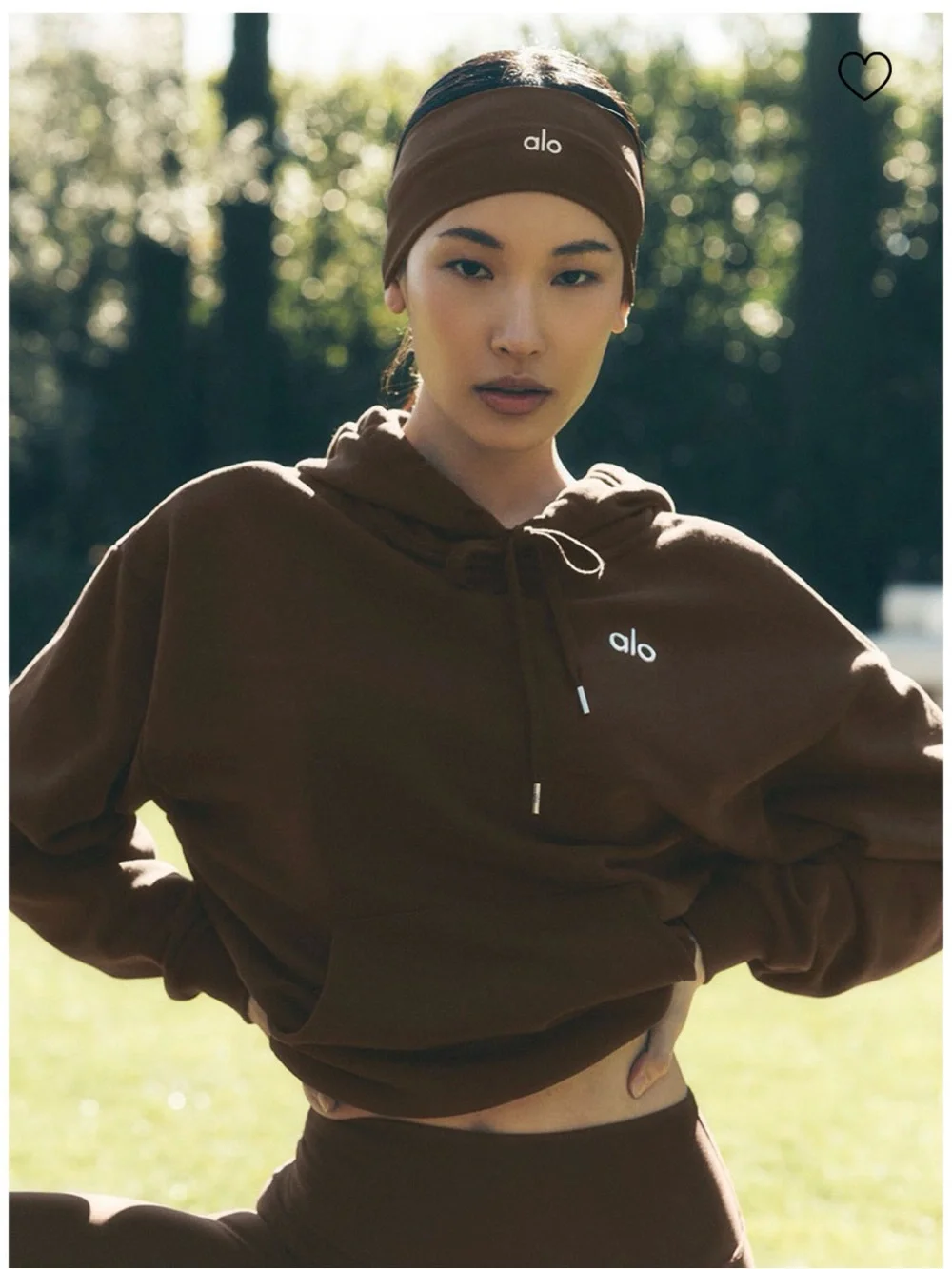 ALO Yoga Espresso Hoodie, XXS
